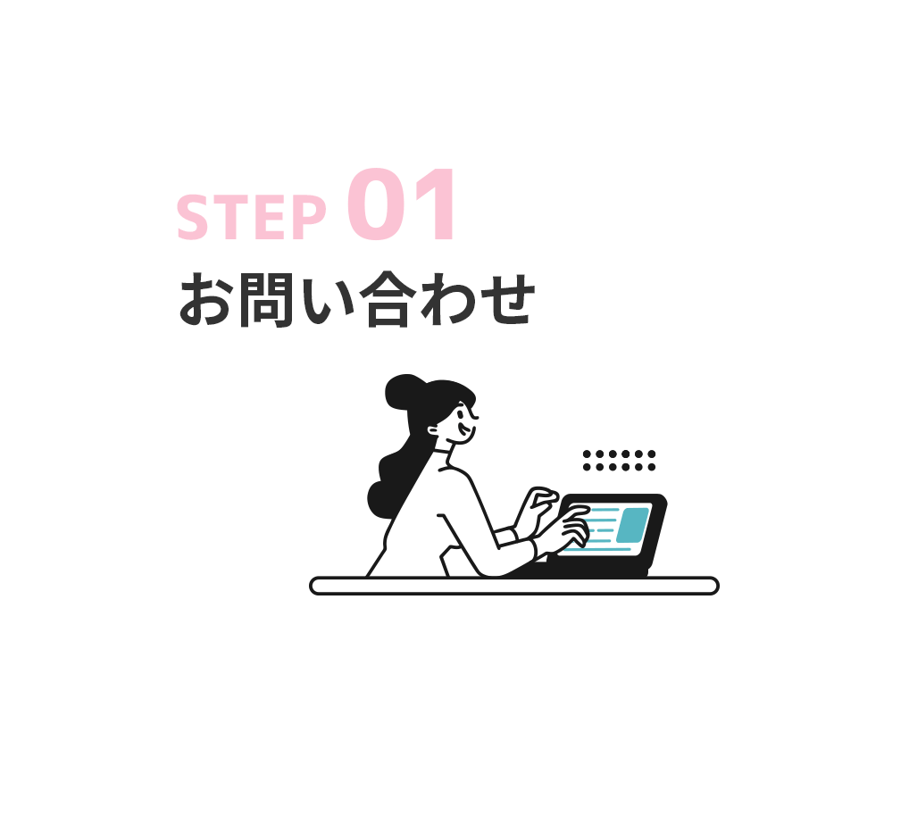 STEP01 お問い合わせ