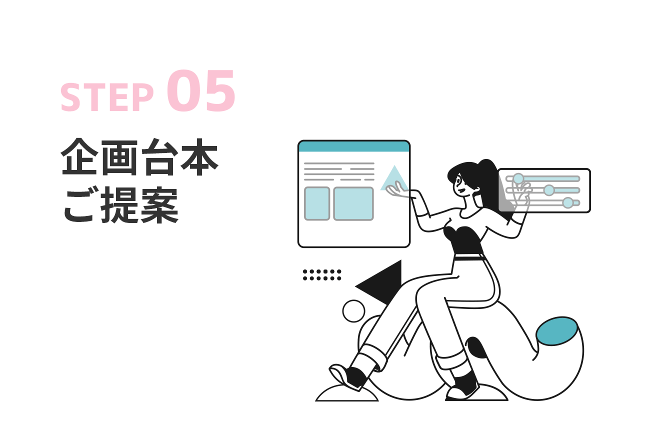 STEP05 企画台本ご提案